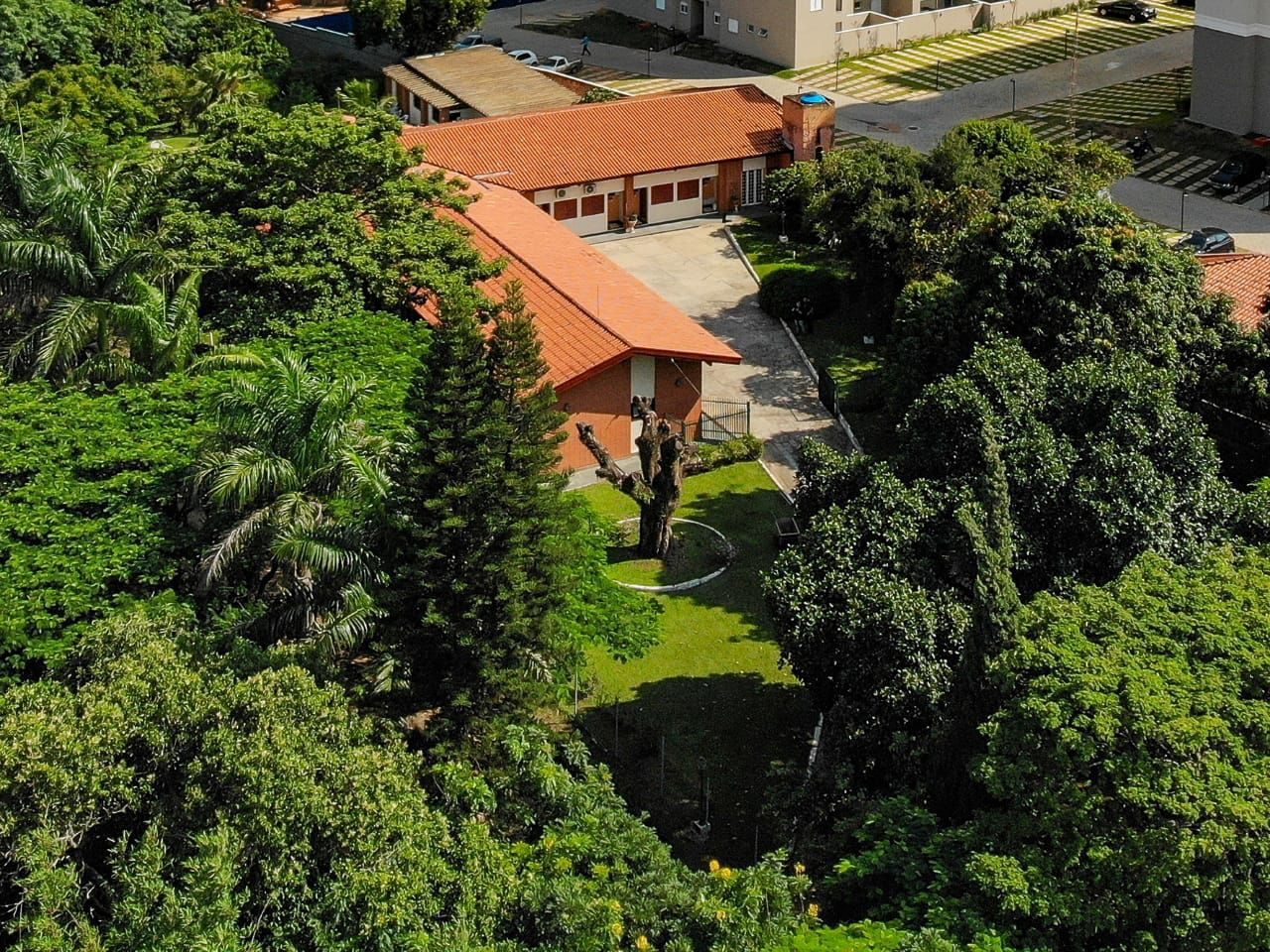 Vista aérea — Unidade Mista